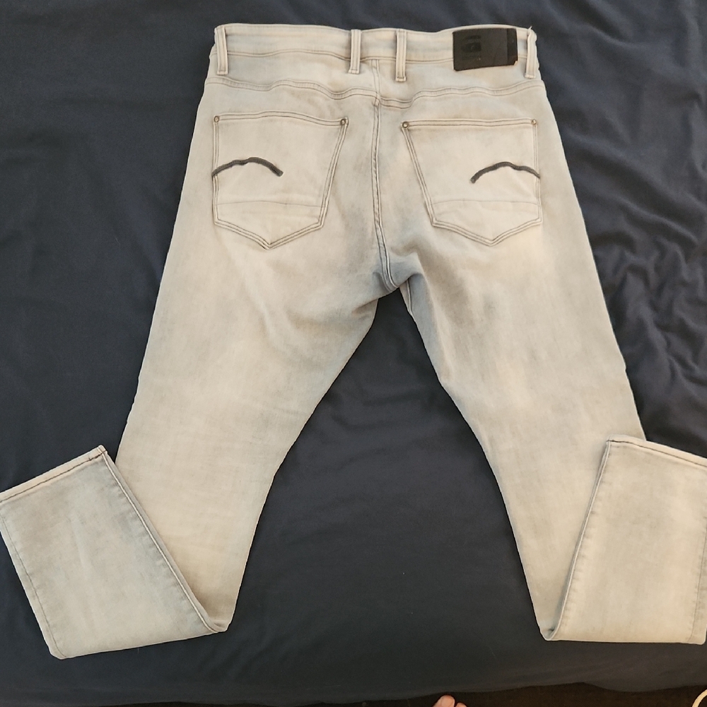 Men's Light Blue Skinny Jeans